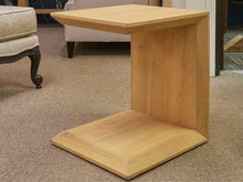 Crate & Barrel Natural Oak C Table
