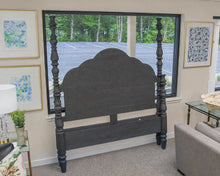 Anthropologie "Spindle Four Post" Queen Bed