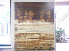Brown Abstract Canvas Print