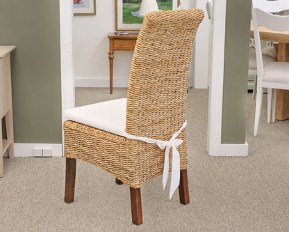 Set of 4 Boston Interiors 'Catalina' Seagrass Dining Chairs