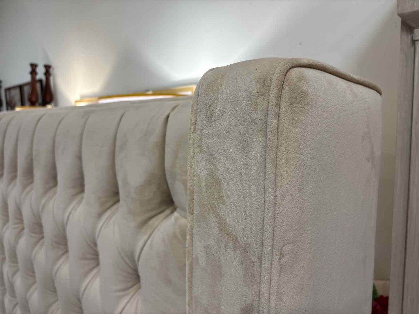 Fixtur-World Inc. 'Rockwell' Upholstered King Bed