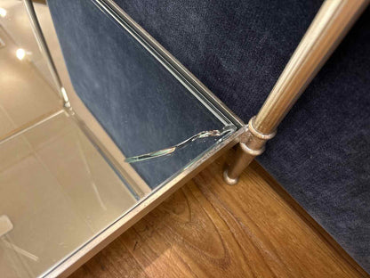 'Gannon' Silver Side Table