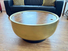 West Elm Drum Storage Cocktail Table