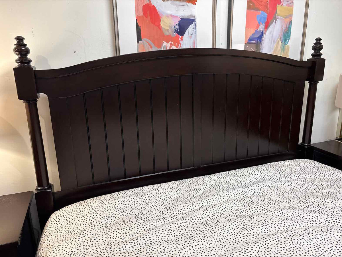 King Poster Bed in Espresso