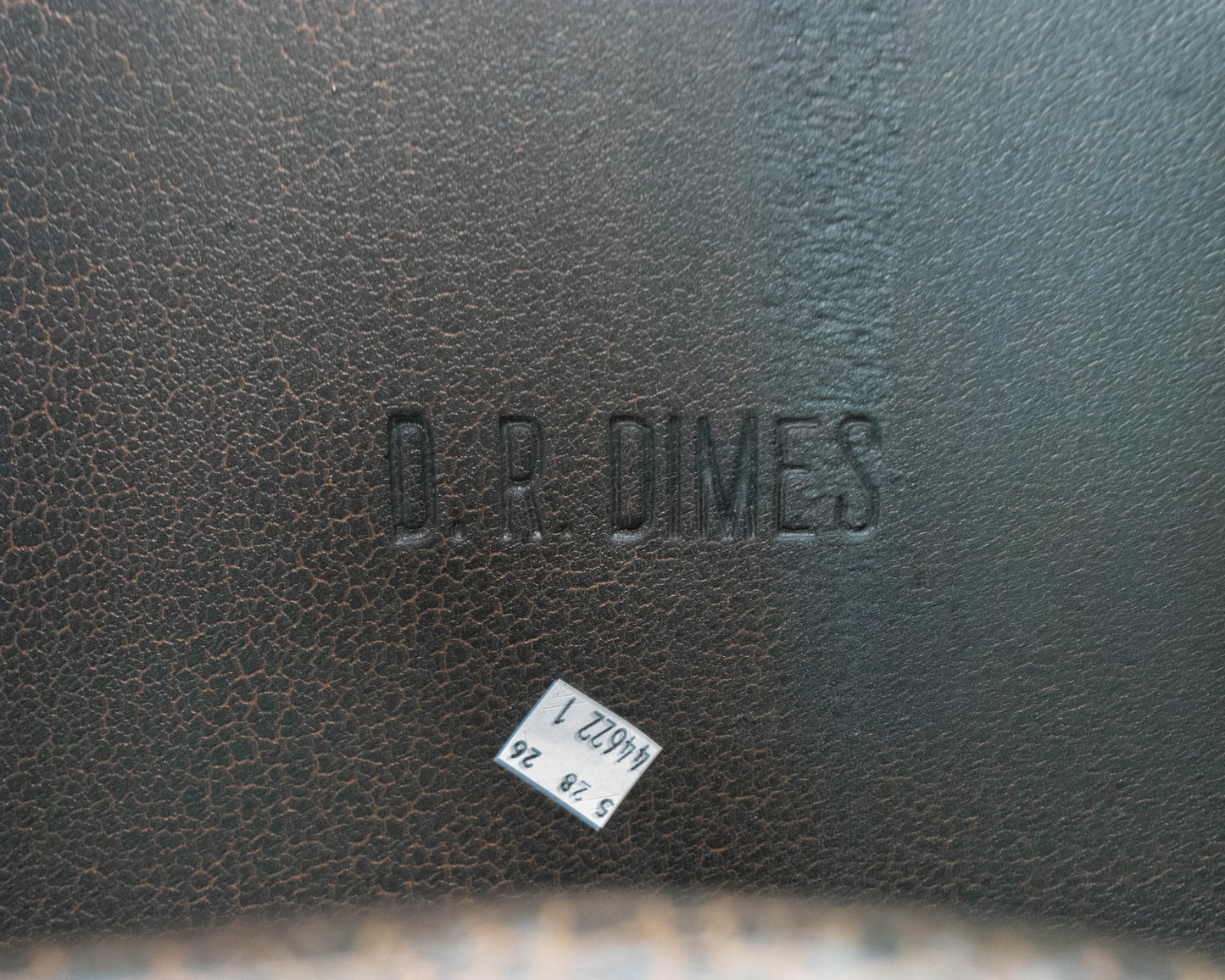 Set of 6 DR Dimes Windsor Dining Chairs in Distressed Black Crackled Finish