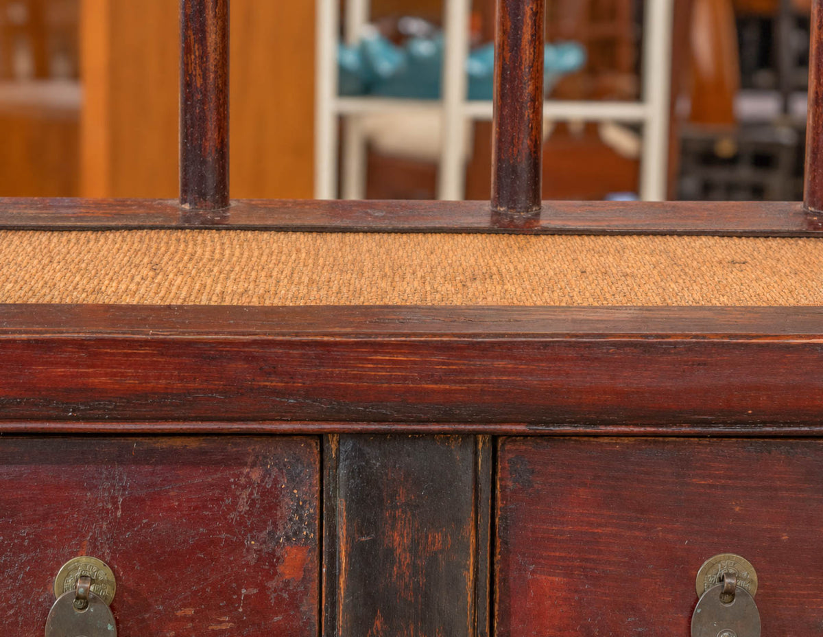 Mohr & McPherson Asian Apothecary Storage Bench