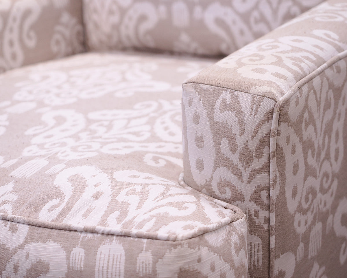 Pair of Ikat Club Chairs