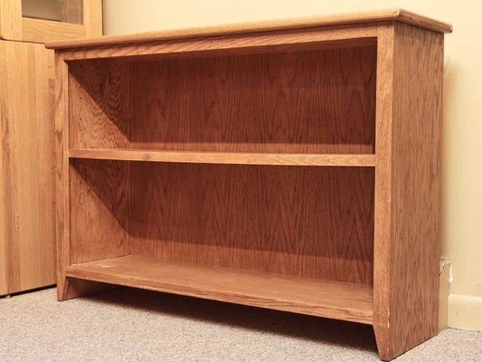 Circle Furniture Oak 1 Shelf  Bookcase