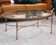 Sherrill Furniture Princeton Collection Oval Cocktail Table