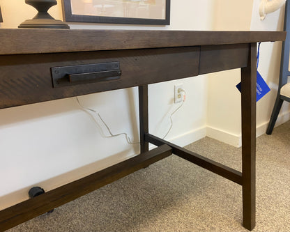 Pottery Barn Mateo Rustic Desk with Drawer in "Salvaged Natural"