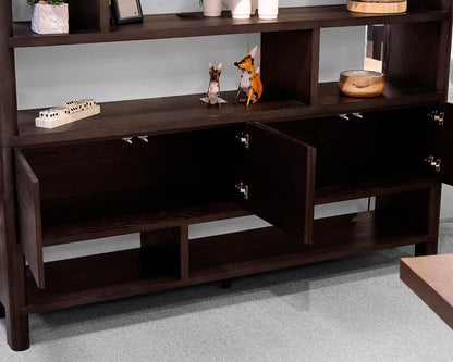 Four Hands 'Noeline' Two-Piece Wide Bookcase
