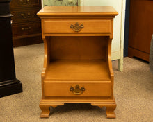 Beal's Solid Maple 2 Drawer Nightstand