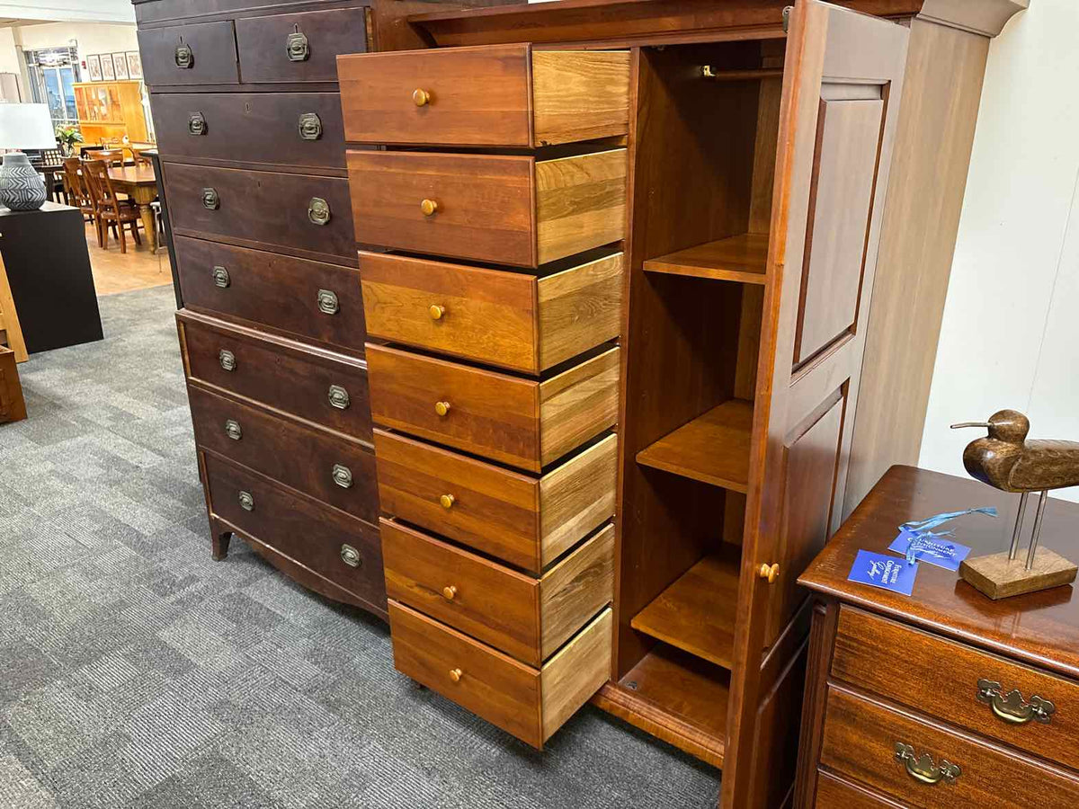 Cherry 7-Drawer Chifforobe