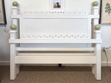 Maine Cottage Queen 'Lizzie' Bed in White & Green