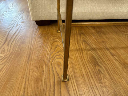 'Gennel' Side Table in Gold Leaf