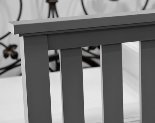 Gray Pottery Barn Kids "Elliott" Twin Bed