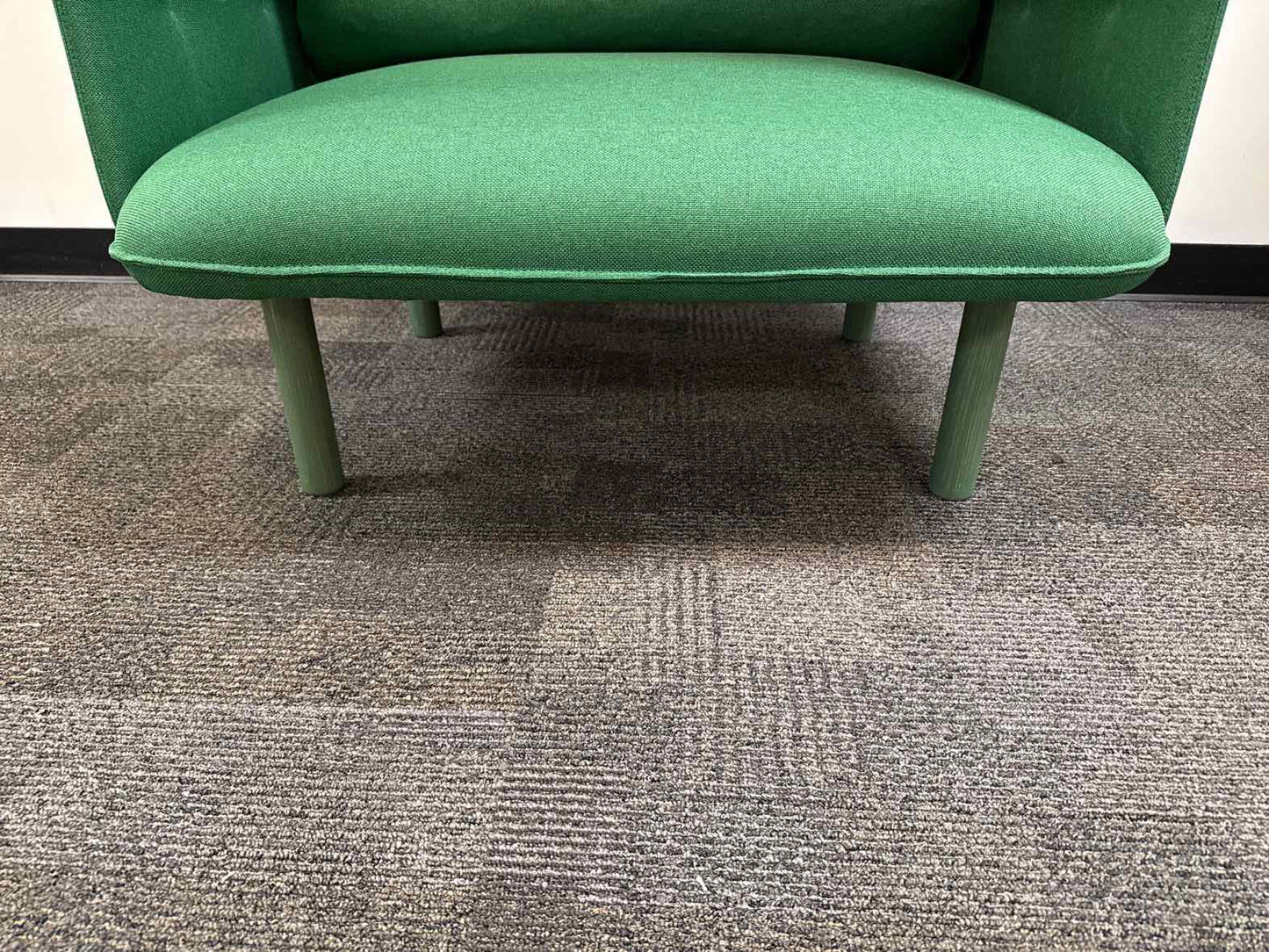 Poppin 'QT' Privacy Lounge Chair With Ottoman