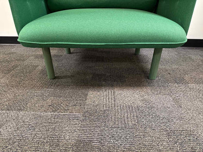 Poppin 'QT' Privacy Lounge Chair With Ottoman