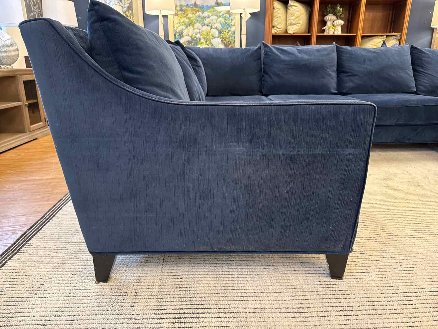 Jonathan Louis 'Margaret' Sectional in Navy