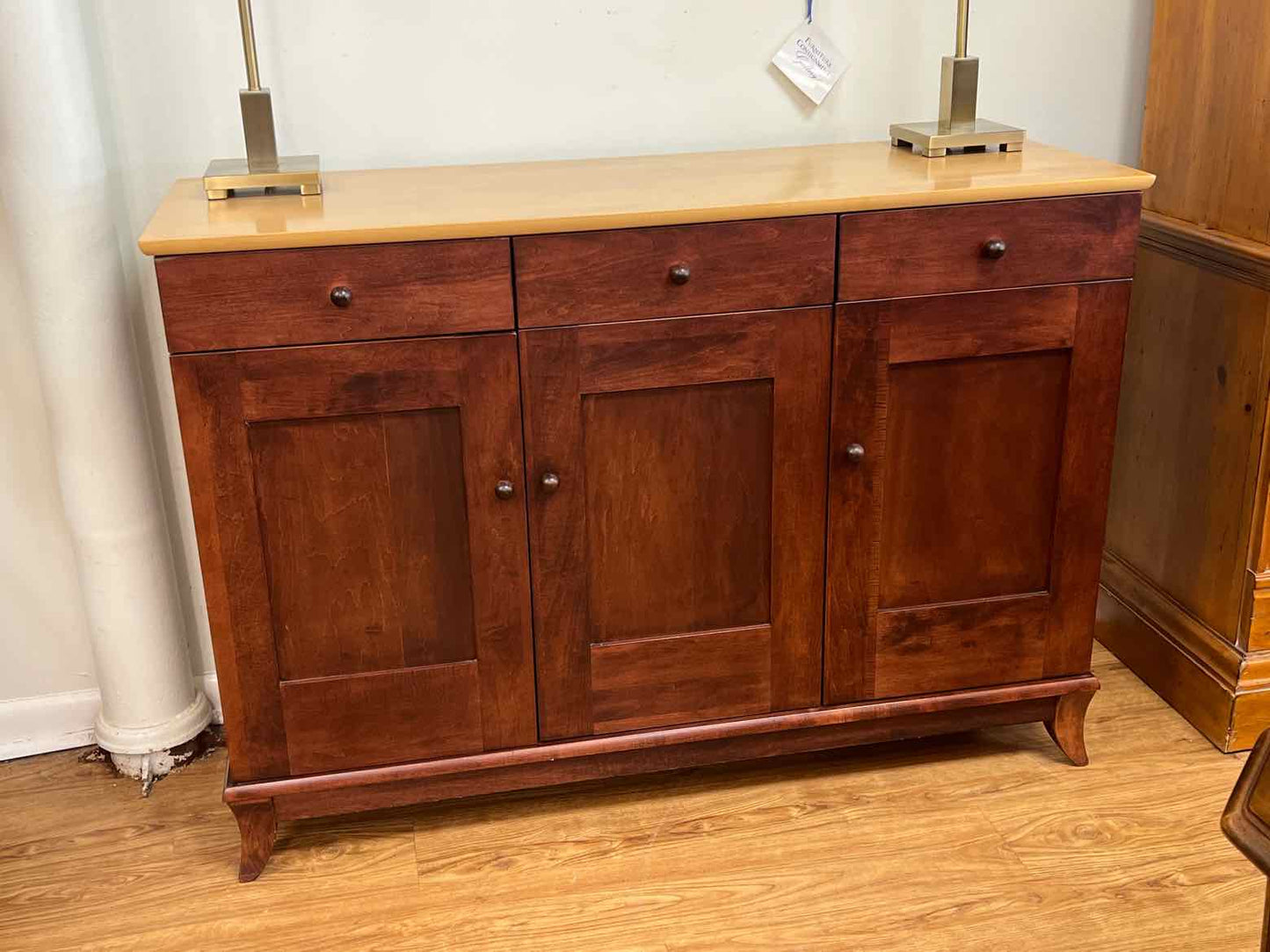 Canadel Two Tone Maple Sideboard