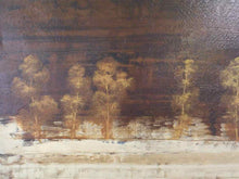 Brown Abstract Canvas Print