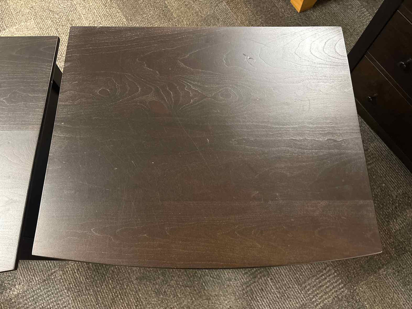 Pair of Circle Furniture Nightstands in Espresso