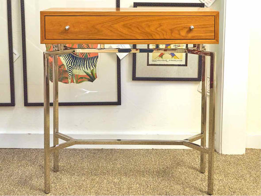 MG+BW ' Ming' Walnut 1 Drawer Console