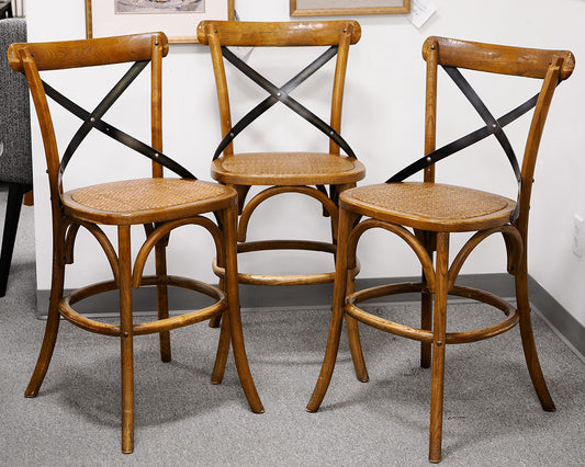 Set of 3 Arhaus Candence Counter Stools