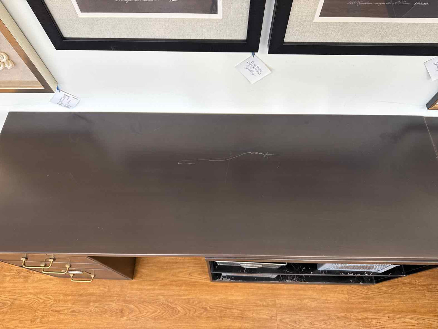 RH 1940's Style Industrial Corner Desk