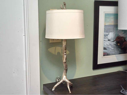 MacKenzie-Childs 'Tanner' Silver Finish Branch Table Lamp