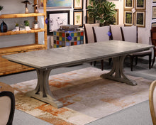 Ethan Allen Corin Trestle Extension Dining Table