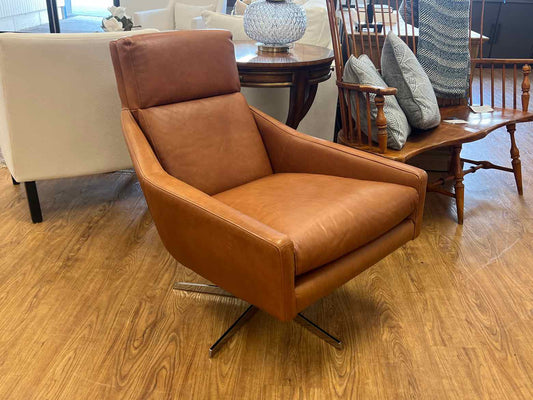 West Elm 'Austin' Leather Chair
