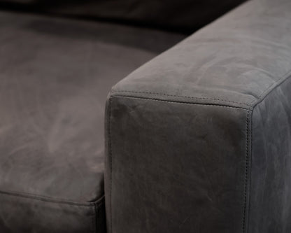 Arhaus "Kipton" Nubuck Leather Sectional