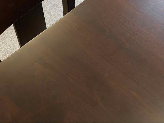 Gat Creek Sabin 84" Extension Dining Table in Maple  & Set of 6 Thea Chairs