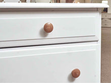 Wildwood White Finish Solid Maple 3 Drawer Dresser