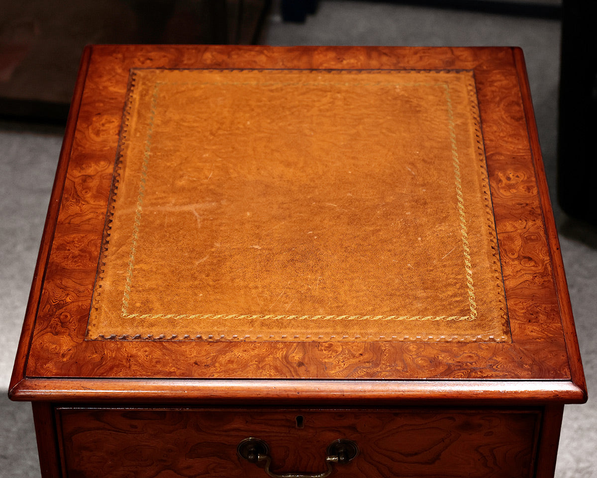 Walnut File Cabinet