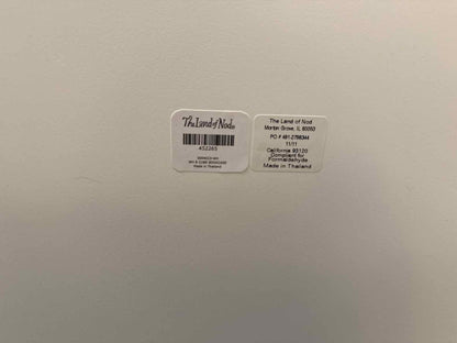 Land of Nod White Bookcase