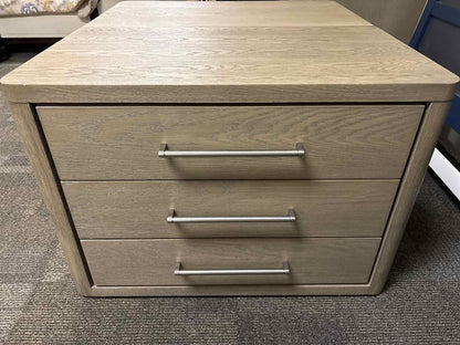 RH Pair of 3-Drawer Nightstands