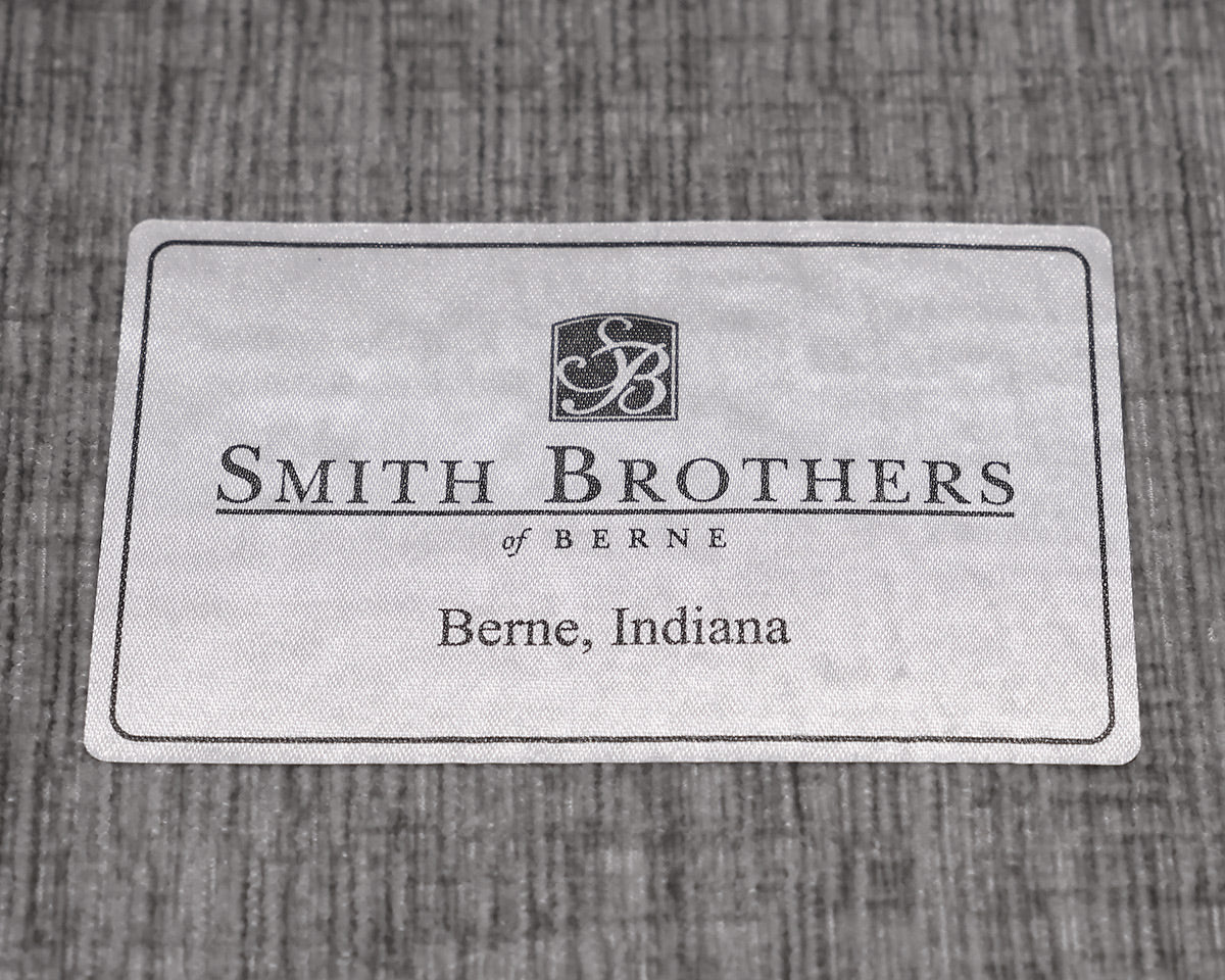 Smith Brothers Furniture  Gray Chenille  Sectional