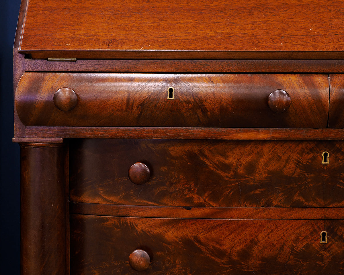 Georgian Style Drop Front Desk