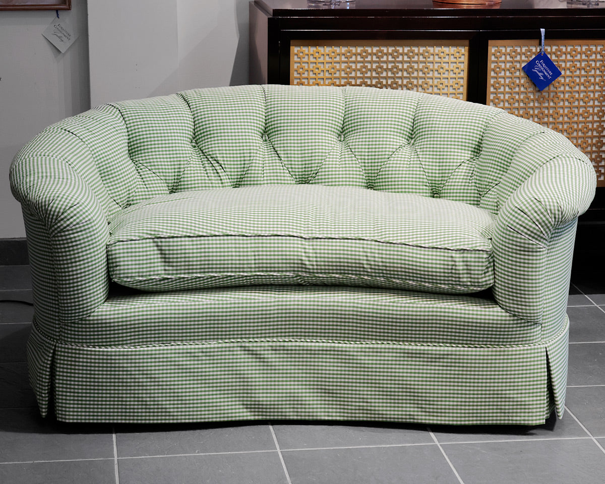 Kravet Tuffted Loveseat