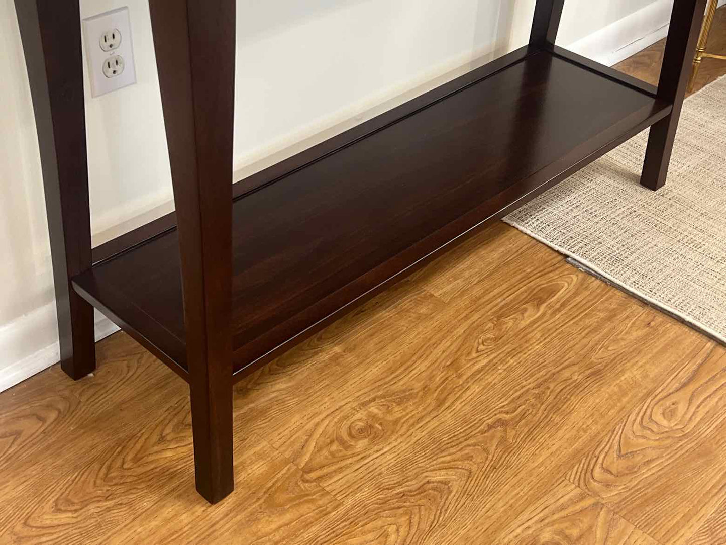 Pottery Barn Espresso Console