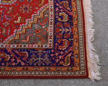 5'x7' Red Oriental Traditional Area Rug