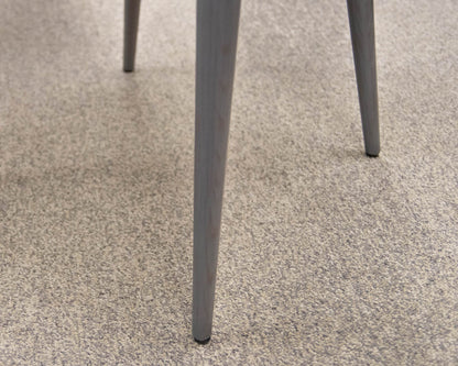 Pair of Crate & Barrel  'Brera Grigio' Bentwood Warm Grey Dining Chairs