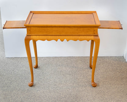 Eldred Wheeler Tiger Maple Tea Table