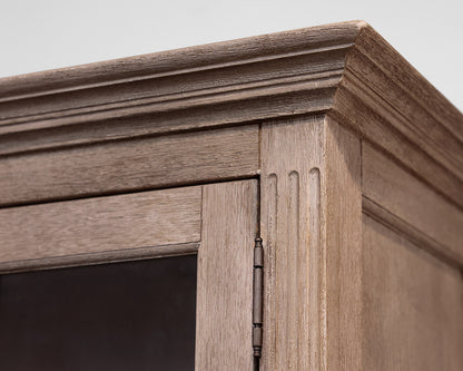 Pottery Barn "Livingstone"  Rustic China Cabinet & Hutch