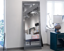 Crate and Barrel Silver Mirrors