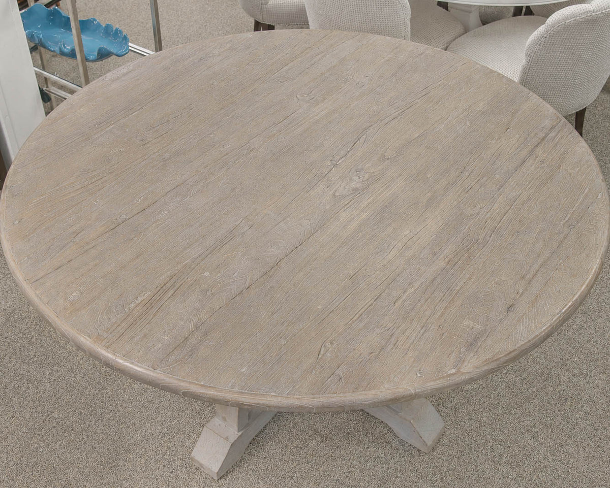 'Carnegie' Round Rustic Dining Table