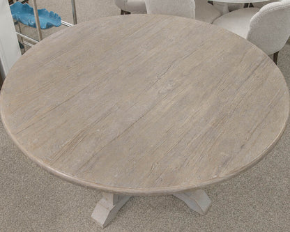 'Carnegie' Round Rustic Dining Table