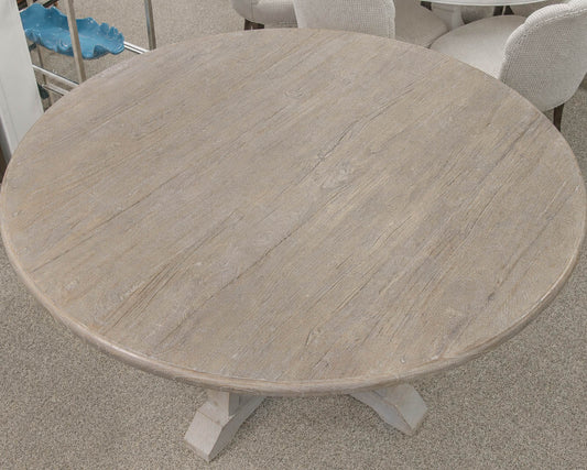 'Carnegie' Round Rustic Dining Table